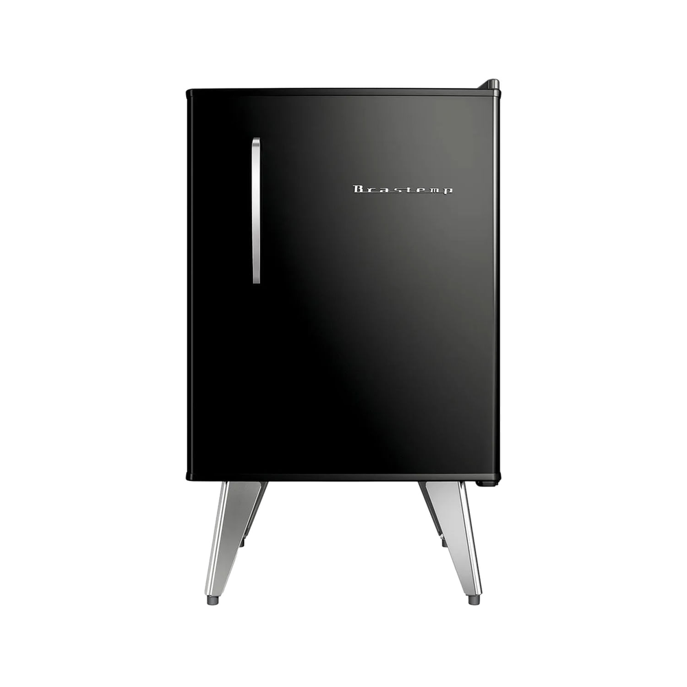 Frigobar Brastemp Retrô 76 Litros Classic Black Outlet - Bra08me_Out 220V Frigobar Brastemp Retrô 76 Litros Classic Black Outlet - Bra08me_Out 220V