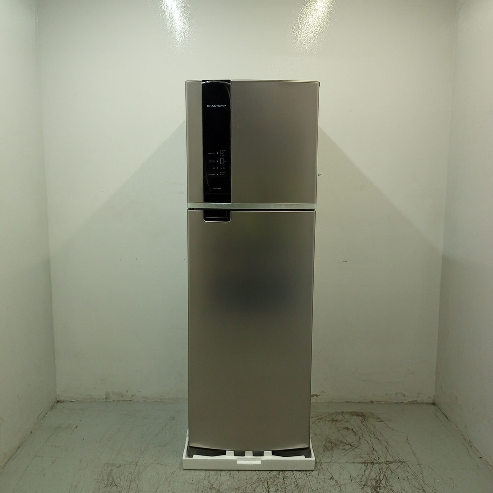 Geladeira Brastemp Frost Free Duplex 400 Litros Cor Inox Com Freeze Control - Brm54jkbs1_Wexcele_Jb6320929 220V Geladeira Brastemp Frost Free Duplex 400 Litros Cor Inox Com Freeze Control - Brm54jkbs1_Wexcele_Jb6320929 220V