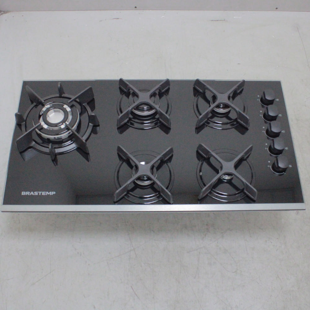 Cooktop 5 Bocas Brastemp Eclipse Collection Com Quadrichama - Bdd86apus3_Wbom_Cc6204410 Bivolt Cooktop 5 Bocas Brastemp Eclipse Collection Com Quadrichama - Bdd86apus3_Wbom_Cc6204410 Bivolt