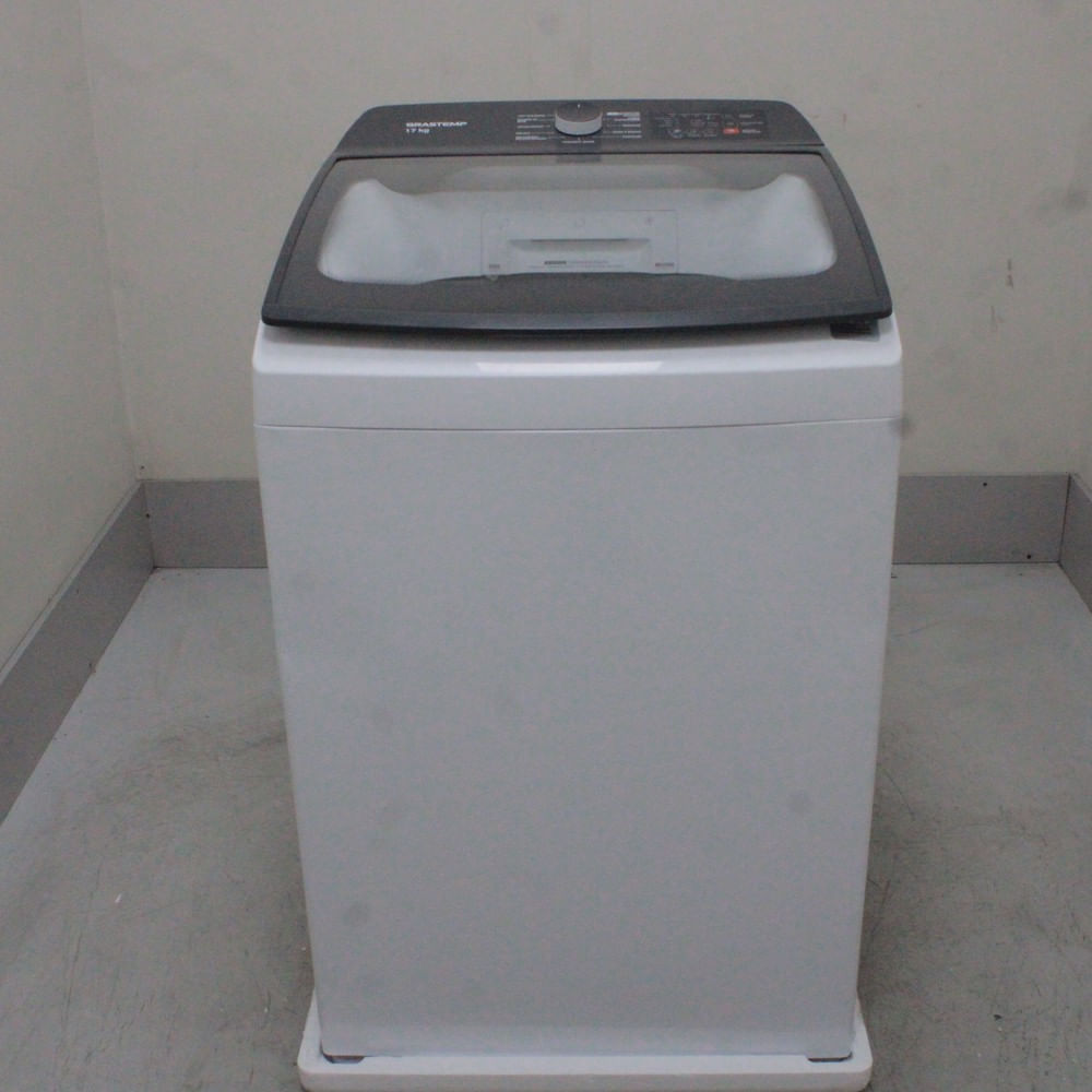 Máquina De Lavar Brastemp 17Kg Branca Com Ciclo Tira Manchas Advanced E Ciclo Antibolinha - Bwk17abas3_Wbom_Cc6707737 110V