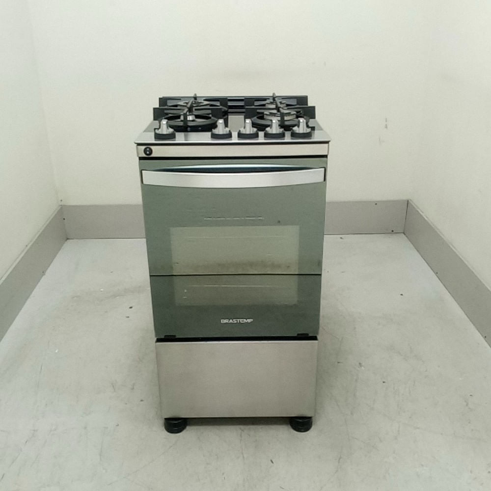 Fogão Brastemp 4 Bocas Inox Com Mesa De Vidro, Dupla Chama E Grill Elétrico - Bfo4vbrns2_Wotimo_Cd6556337 110V Fogão Brastemp 4 Bocas Inox Com Mesa De Vidro, Dupla Chama E Grill Elétrico - Bfo4vbrns2_Wotimo_Cd6556337 110V