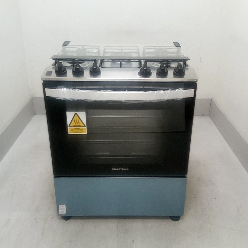 Fogão Brastemp 5 Bocas Cor Inox Com Turbo Chama - Bfs5gdrrs2_Wotimo_Cd6553940 220V Fogão Brastemp 5 Bocas Cor Inox Com Turbo Chama - Bfs5gdrrs2_Wotimo_Cd6553940 220V