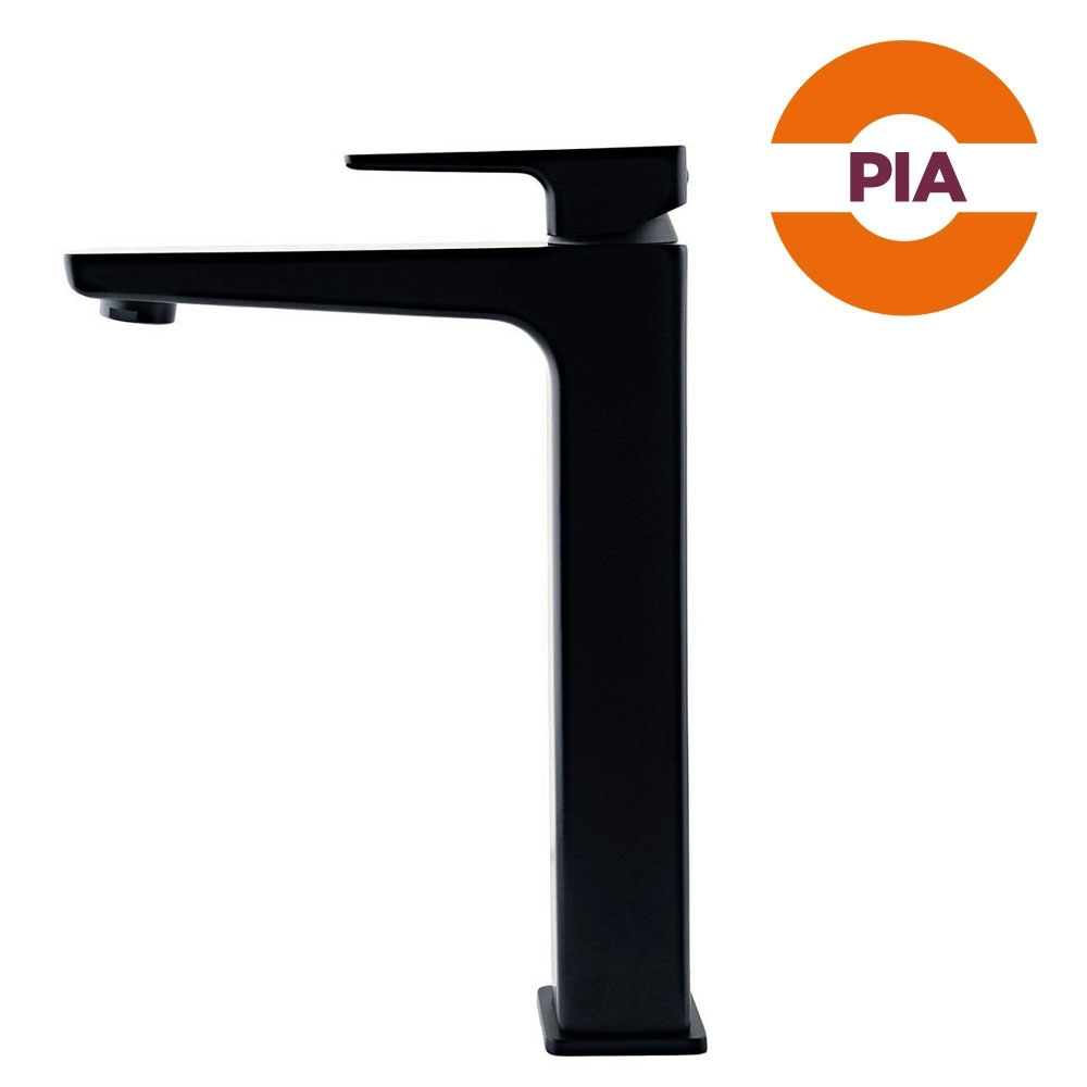Torneira Monocomando Modaza Quadrato Nero, Bica Alta, Preto Torneira Monocomando Modaza Quadrato Nero, Bica Alta, Preto