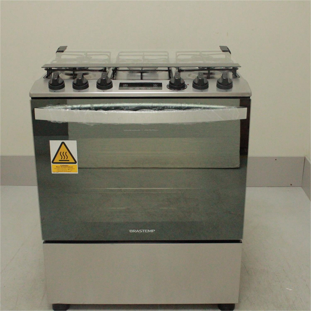 Fogão Brastemp 5 Bocas Cor Inox Com Turbo Chama E Touch Timer Com Autodesligamento - Bfs5gcrns2_Wotimo_Ce5700979 110V Fogão Brastemp 5 Bocas Cor Inox Com Turbo Chama E Touch Timer Com Autodesligamento - Bfs5gcrns2_Wotimo_Ce5700979 110V