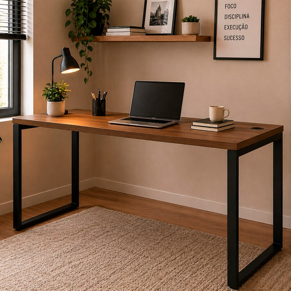 Mesa Escrivaninha Kappesberg Frame Munique, 190 cm