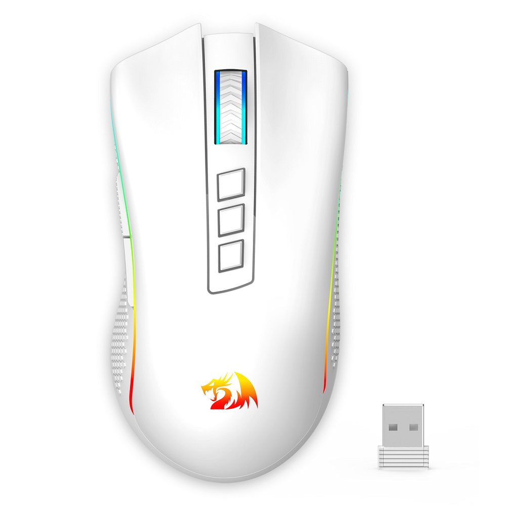 Mouse Gamer Redragon Cobra Pro 8 Botões 16000 DPI Cabo e Wireless - M711W-PRO