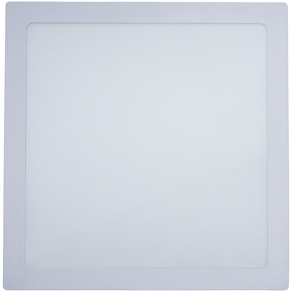 Painel Plafon LED de Embutir 29,5 cm Modaza Quadrado 24W, Luz Branca 6500K Painel Plafon LED de Embutir 29,5 cm Modaza Quadrado 24W, Luz Branca 6500K