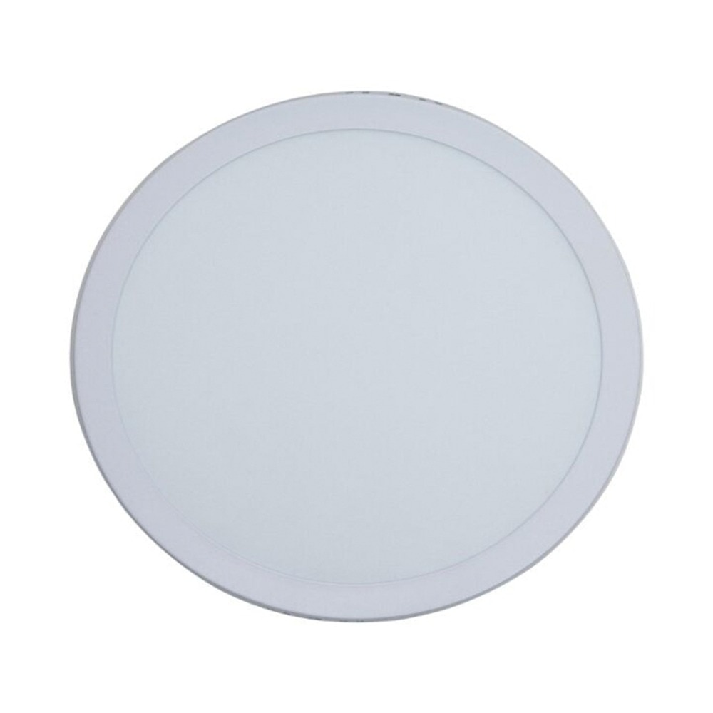 Painel Plafon LED de Sobrepor 20,5 cm Modaza Redondo 18W, Branco Frio 6500K Painel Plafon LED de Sobrepor 20,5 cm Modaza Redondo 18W, Branco Frio 6500K