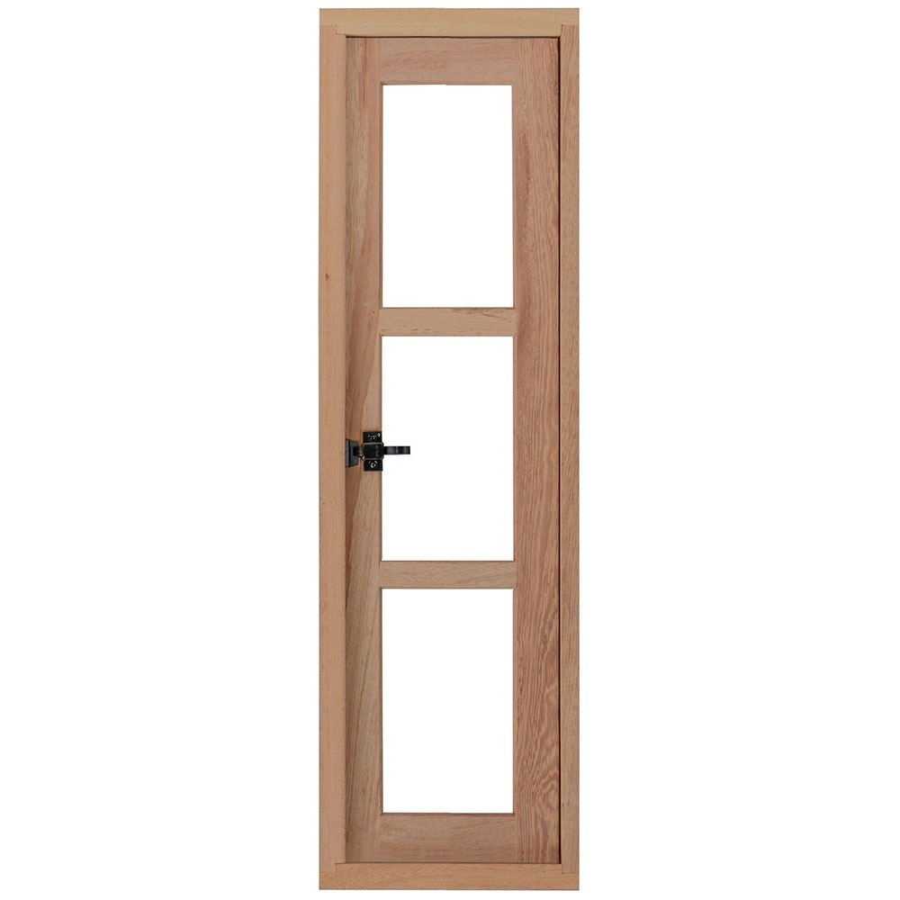 Janela Pivotante Vitrô de Madeira Angelim Rondosul JP63, 40 x 120 cm Janela Pivotante Vitrô de Madeira Angelim Rondosul JP63, 40 x 120 cm