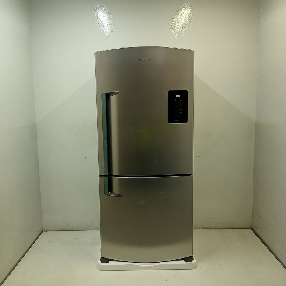 Geladeira Brastemp Frost Free Inverse 591 Litros Inox - Bre85mkbs3_Wbom_Je6504394 220V