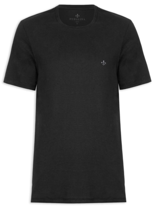 Camiseta Masculina Dc Básica Essenti - Preto Camiseta Masculina Dc Básica Essenti - Preto