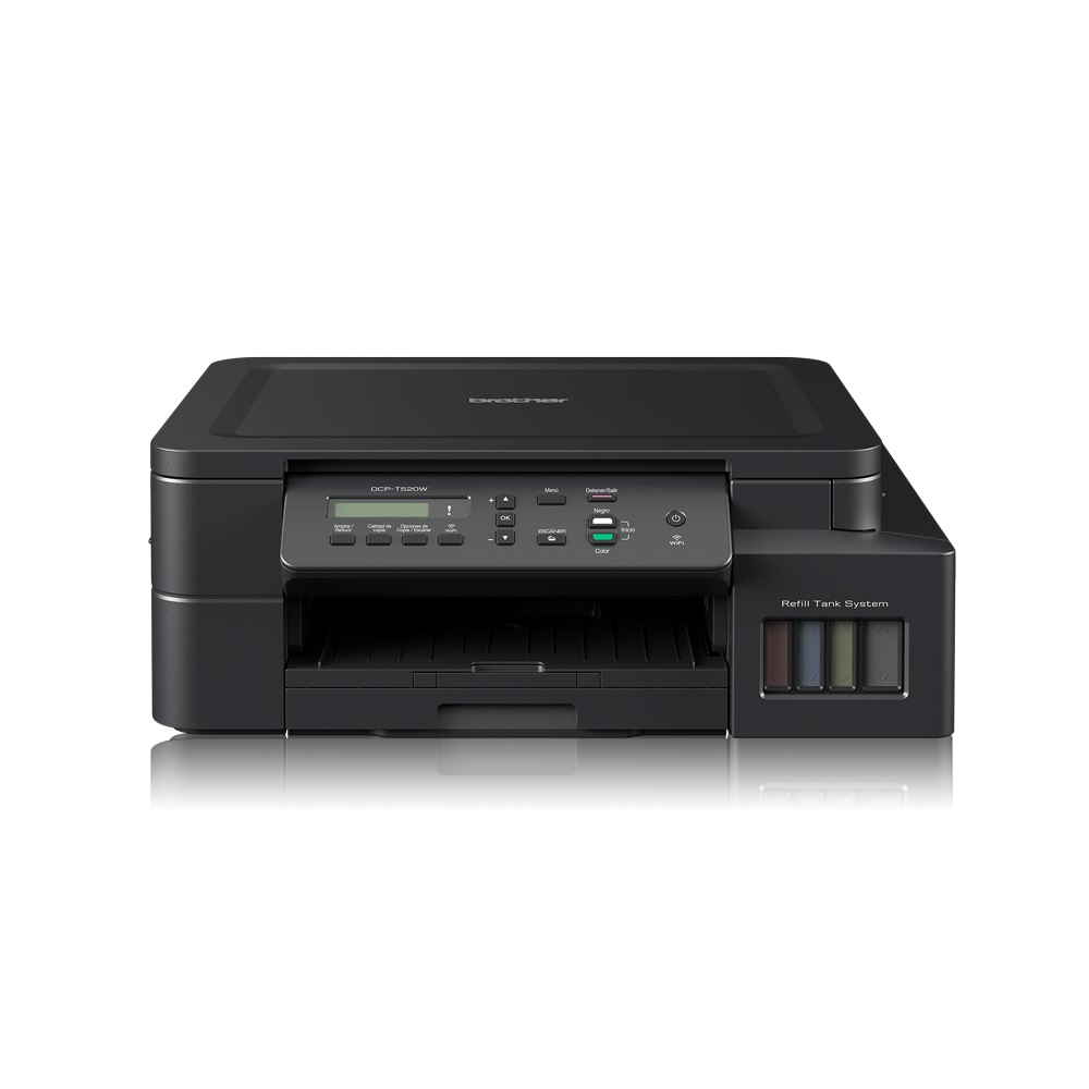 Impressora Multifuncional Brother Tank Colorida Wi-Fi USB 110V - Preto Impressora Multifuncional Brother Tank Colorida Wi-Fi USB 110V - Preto