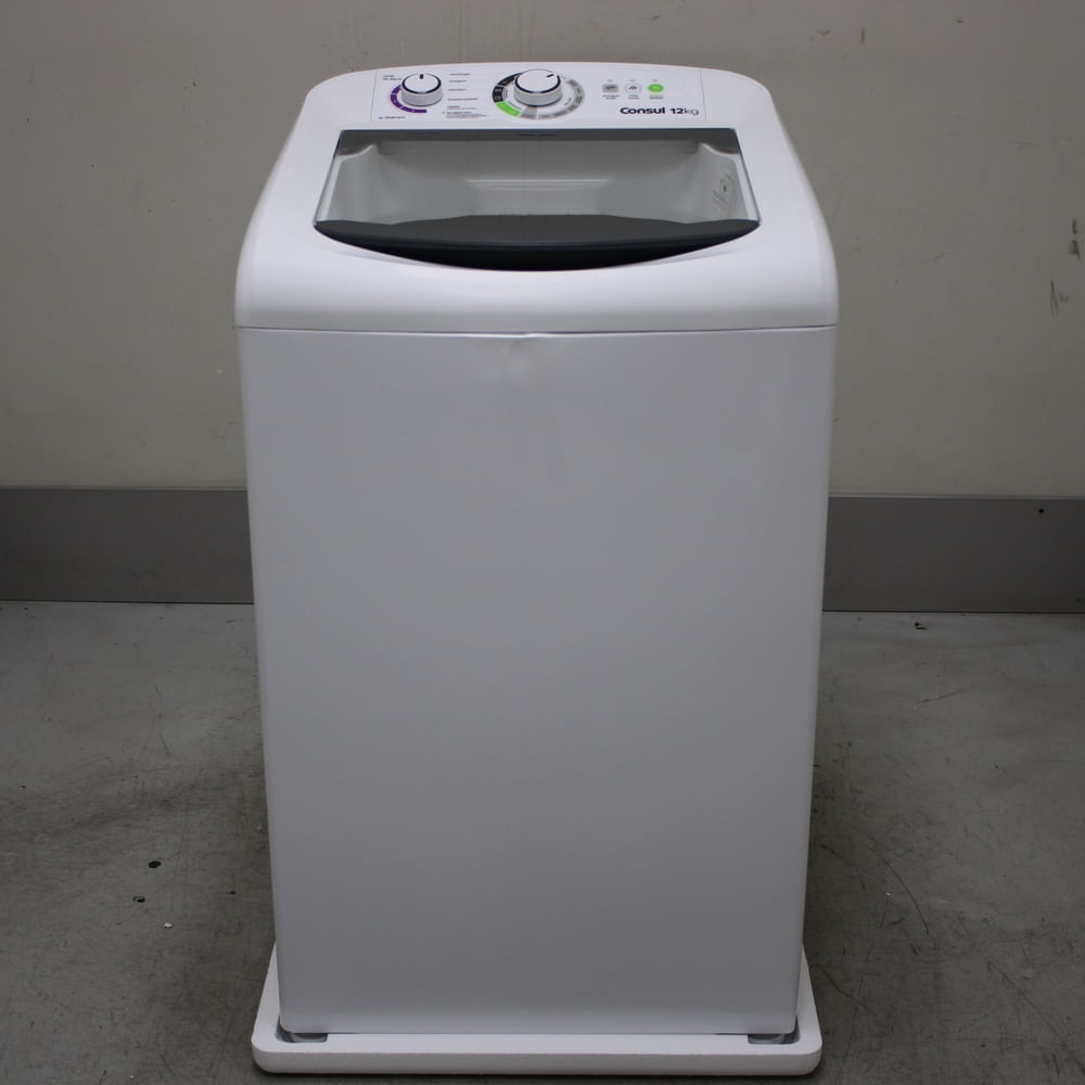 Máquina De Lavar Consul 12Kg Branca Com Dosagem Econômica E Ciclo Edredom - Cwh12bbas2_Wotimo_Ce6048073 110V
