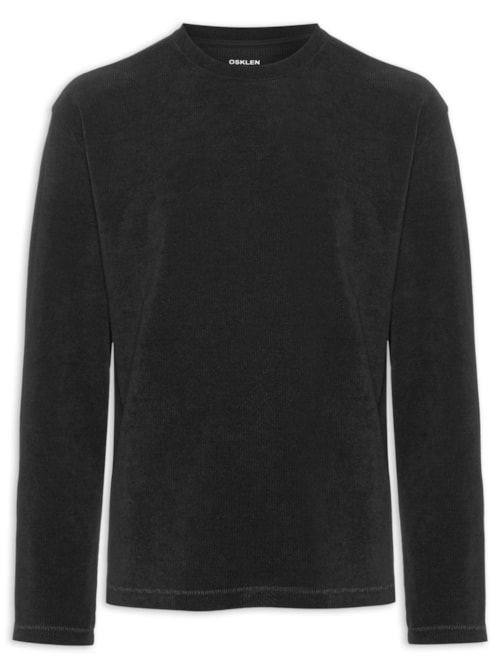Blusa Masculina Agasalho Denver Canelado - Preto Blusa Masculina Agasalho Denver Canelado - Preto