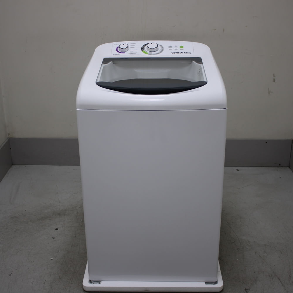 Máquina De Lavar Consul 12Kg Branca Com Dosagem Econômica E Ciclo Edredom - Cwh12bbas2_Wotimo_Ce6047459 110V