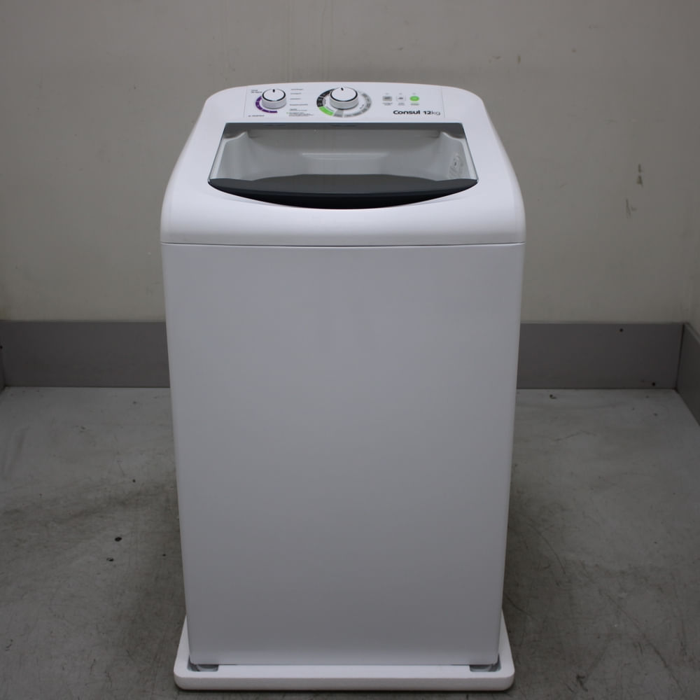Máquina De Lavar Consul 12Kg Branca Com Dosagem Econômica E Ciclo Edredom - Cwh12bbas2_Wotimo_Ce6046161 110V