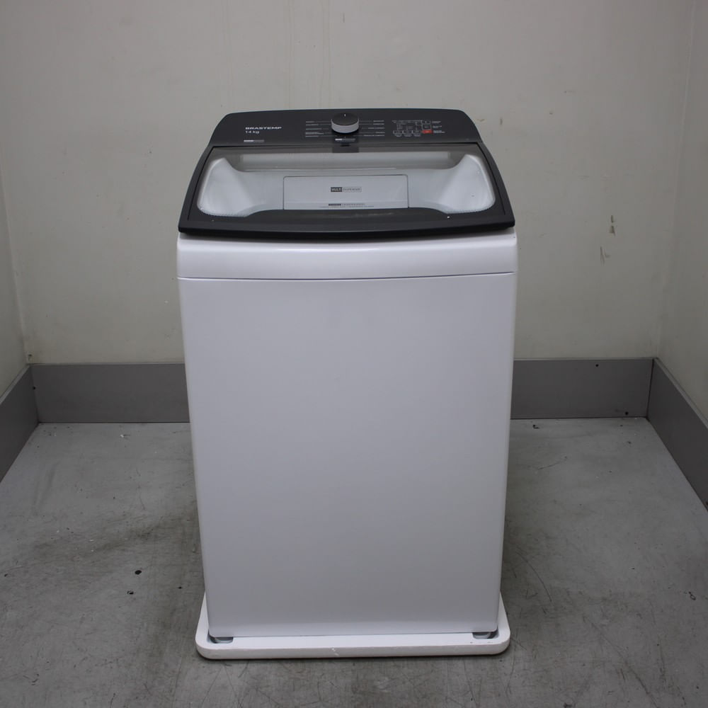 Máquina De Lavar Branca 14Kg Brastemp Com Smart Sensor E Lavagem Rápida - Bwj14abas1_Wexcele_Ce6054386 110V