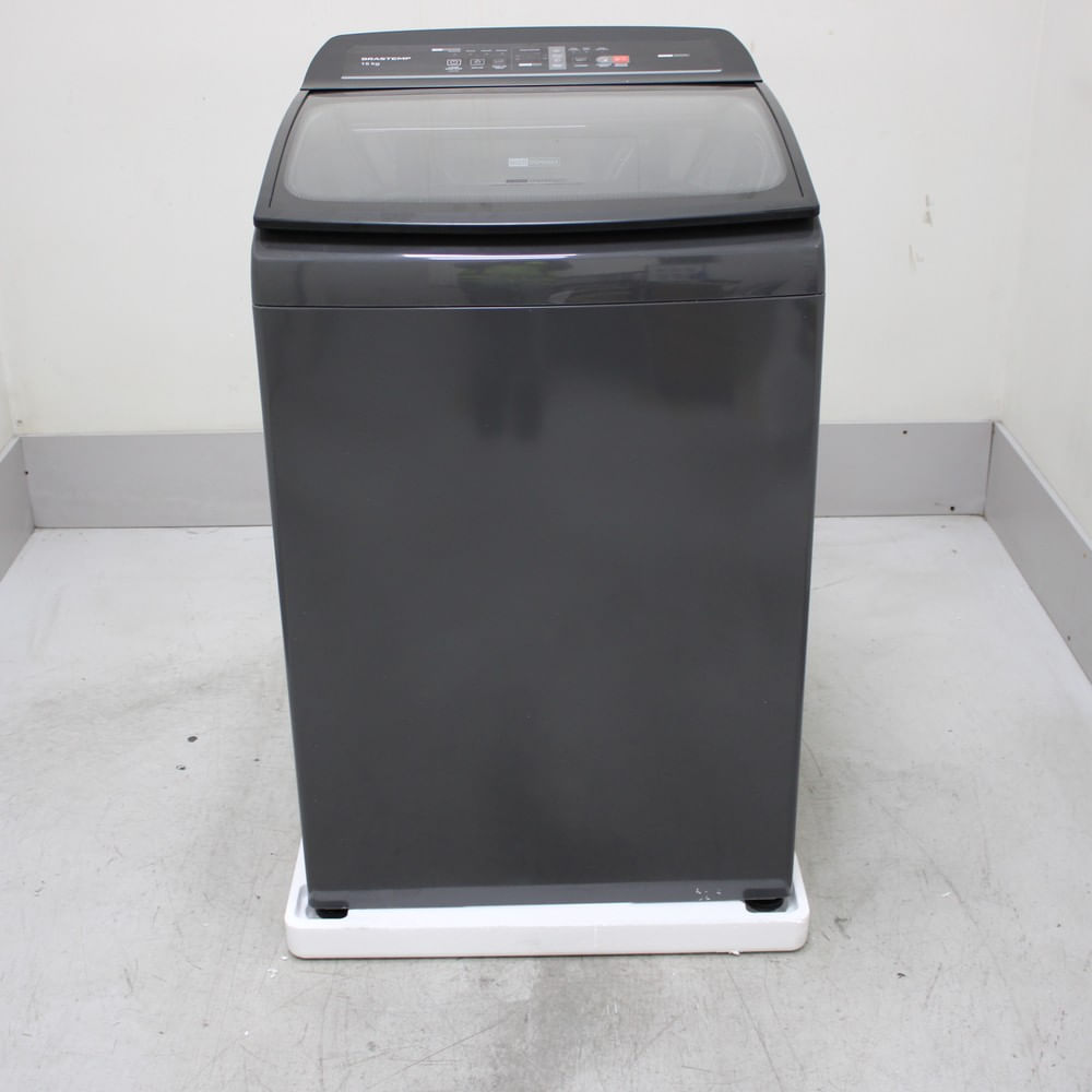 Máquina De Lavar Brastemp 15Kg Cinza Platinum Com Timer Pro - Bwt15a9as2_Wotimo_Ce6079999 110V