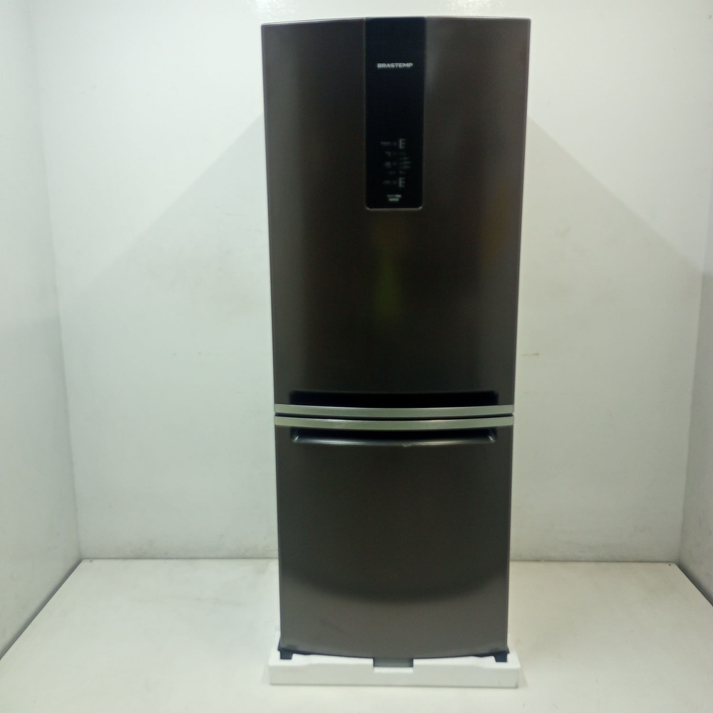 Geladeira Brastemp Eclipse Collection Frost Free Inverse A+++ 447 Litros Cor Black Inox Com Smart Flow E Fresh Box - Bre57feas3_Wbom_Je6585982 110V
