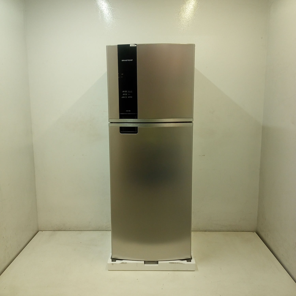 Geladeira Brastemp Frost Free Duplex A+++ 463 Litros Cor Inox Com Fresh Box E Cold Room - Brm55fkas1_Wexcele_Je6600166 110V