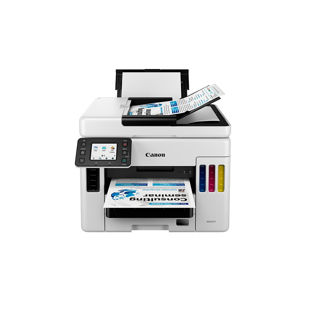 Impressora Multifuncional Canon Tank Maxifi GX7010 Wi-Fi USB Eth Duplex ADF Bivolt Impressora Multifuncional Canon Tank Maxifi GX7010 Wi-Fi USB Eth Duplex ADF Bivolt