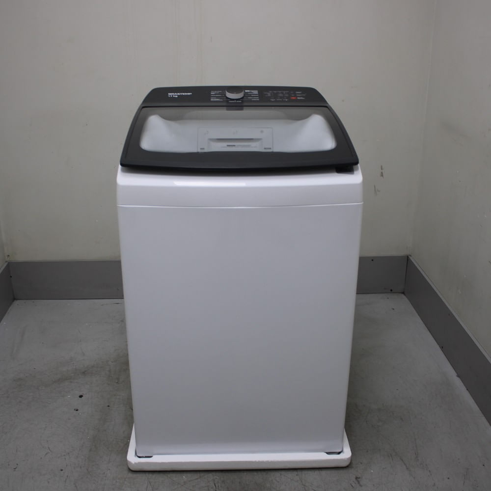 Máquina De Lavar Brastemp 17Kg Branca Com Ciclo Tira Manchas Advanced E Ciclo Antibolinha - Bwk17abbs3_Wbom_Ce6092875 220V
