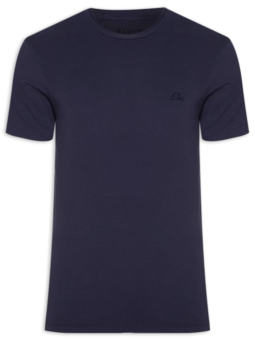 Camiseta Masculina Cotton Fine Ellus Aquarela Classic - Roxo Camiseta Masculina Cotton Fine Ellus Aquarela Classic - Roxo