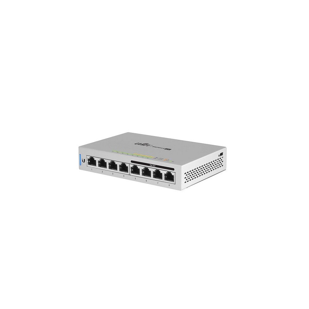 Switch UniFi Ubiquiti 8 Portas + 4P PoE Gigabit 10/100/1000 - US-8-60W