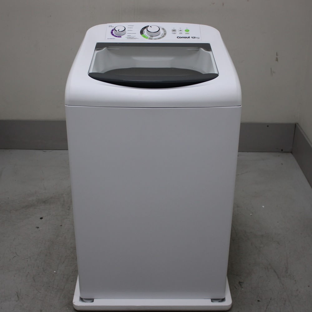 Máquina De Lavar Consul 12Kg Branca Com Dosagem Econômica E Ciclo Edredom - Cwh12bbbs1_Wexcele_Ce6079187 220V