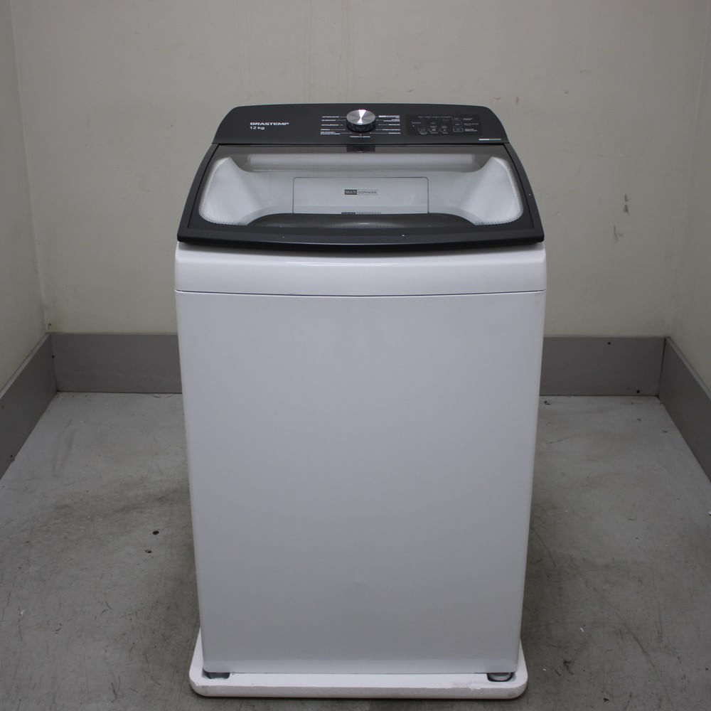 Máquina De Lavar Brastemp 12Kg Branca Água Quente Com Ciclo Tira Manchas Pro E Smart Sensor - Bwr12bbbs2_Wotimo_Ce6079189 220V