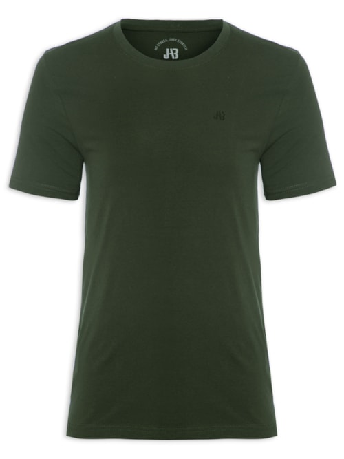 Camiseta Masculina Careca Stretch - Verde