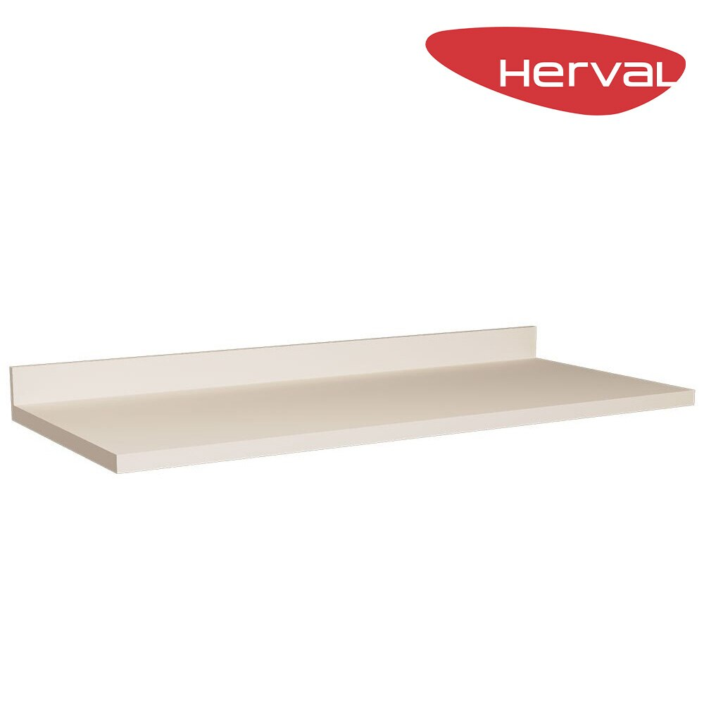 Tampo para Balcão Herval Liz, Cinza Argila 120 cm