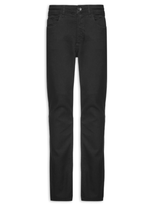 Calça Jeans Masculina Slim Fit Black Black - Preto Calça Jeans Masculina Slim Fit Black Black - Preto