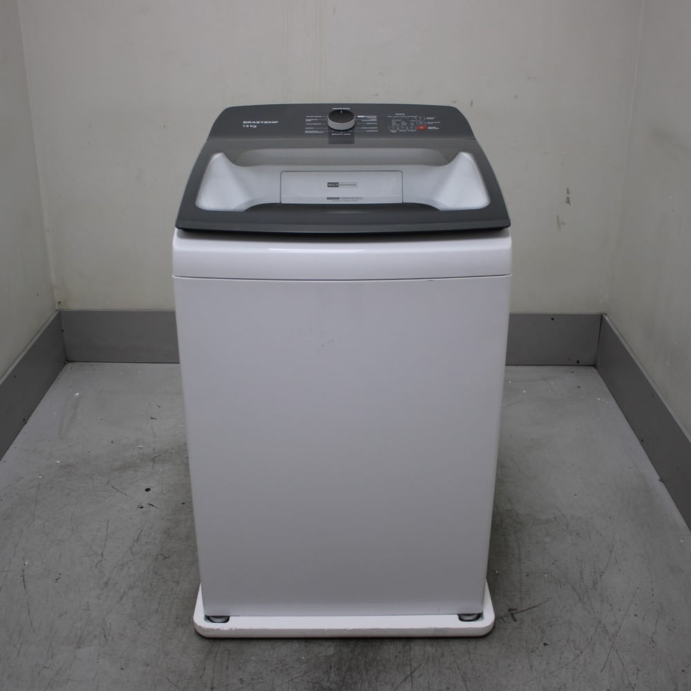 Máquina De Lavar Brastemp 13Kg Branca Com Ciclo Tira Manchas Advanced E Ciclo Antibolinha - Bwk13abas3_Wbom_Cf6155777 110V