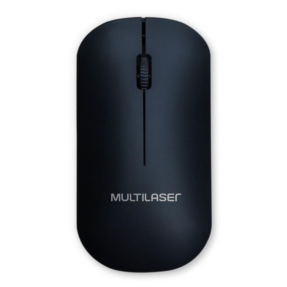 Mouse Sem Fio Multi MO307 2.4GHz 1200 DPI USB - Preto