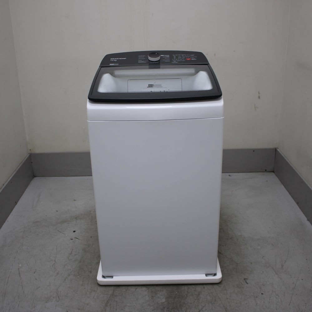 Máquina De Lavar 14Kg Brastemp Branca Com Smart Sensor E Design Compacto - Bwf14abas2_Wotimo_Ce6128147 110V