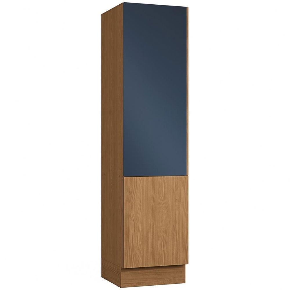 Paneleiro Duplo Kappesberg Ciela R628, Canela e Azul 50 cm