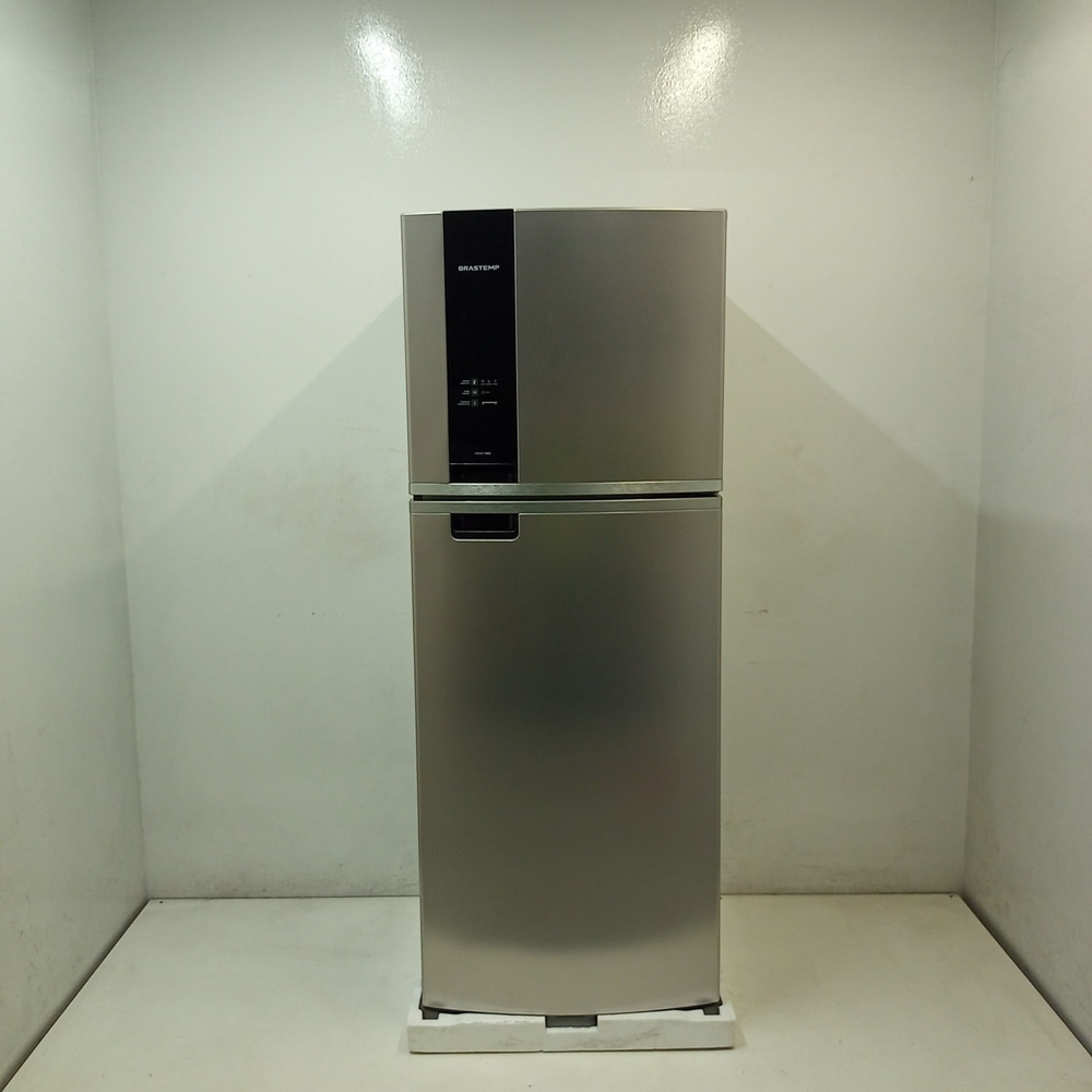 Geladeira Brastemp Frost Free Duplex A+++ 463 Litros Cor Inox Com Fresh Box E Cold Room - Brm55fkas3_Wbom_Jf6652269 110V