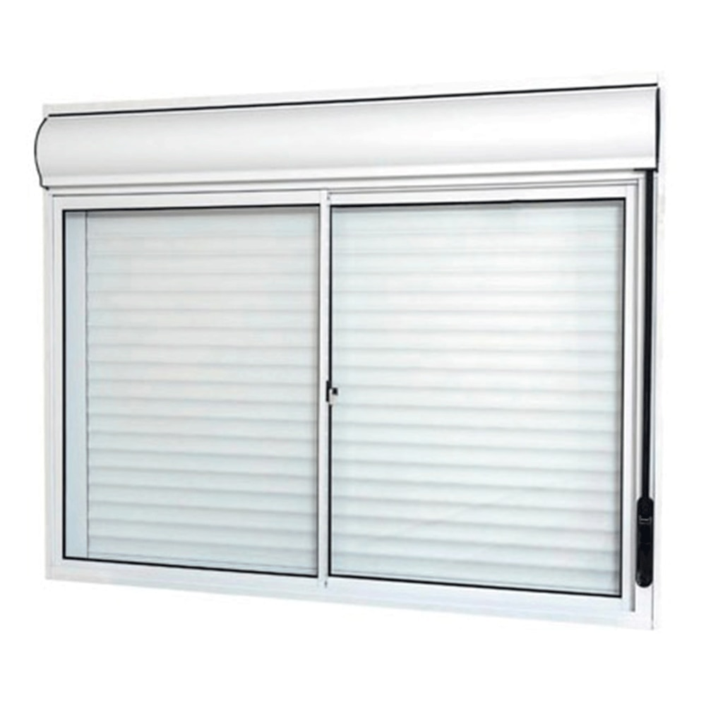 Janela de Alumínio Persiana Ramassol Slim 1011253 Branco, 150 x 120 cm Janela de Alumínio Persiana Ramassol Slim 1011253 Branco, 150 x 120 cm