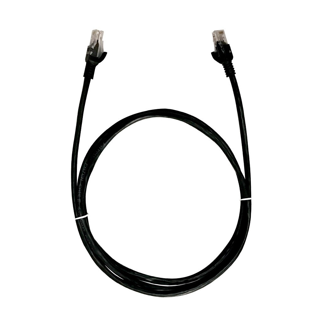 Cabo de Rede Plus Cable Patch Cord CAT6E C/RJ45 10 Metros Preto- PC-ETH6U100BK