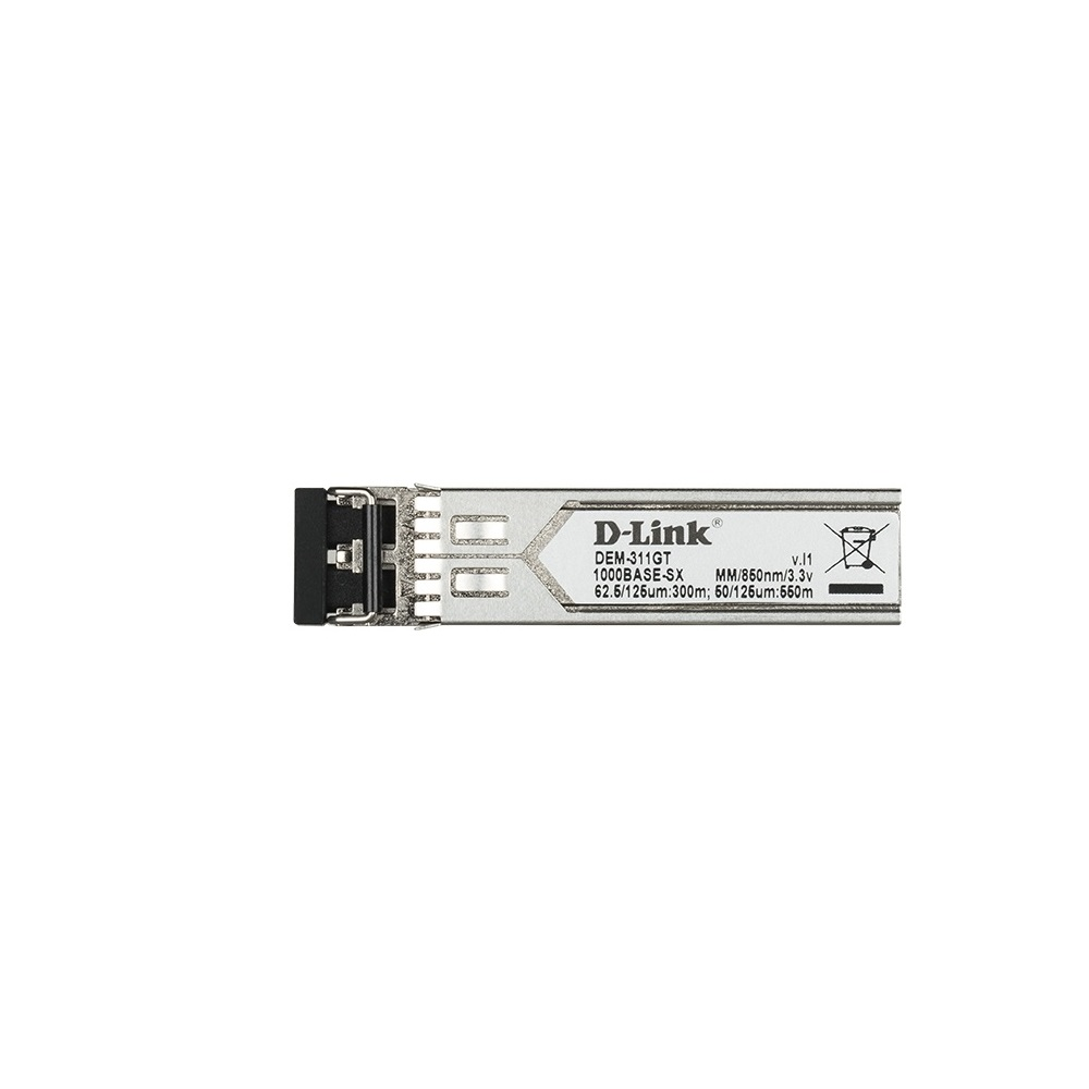 Transceiver D-Link DEM-311GT SFP 1000Base-SX Multi-Mode 550m Transceiver D-Link DEM-311GT SFP 1000Base-SX Multi-Mode 550m