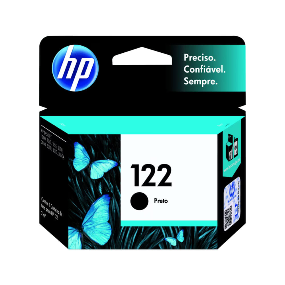 Cartucho de Tinta HP 122 Preto - CH561HB