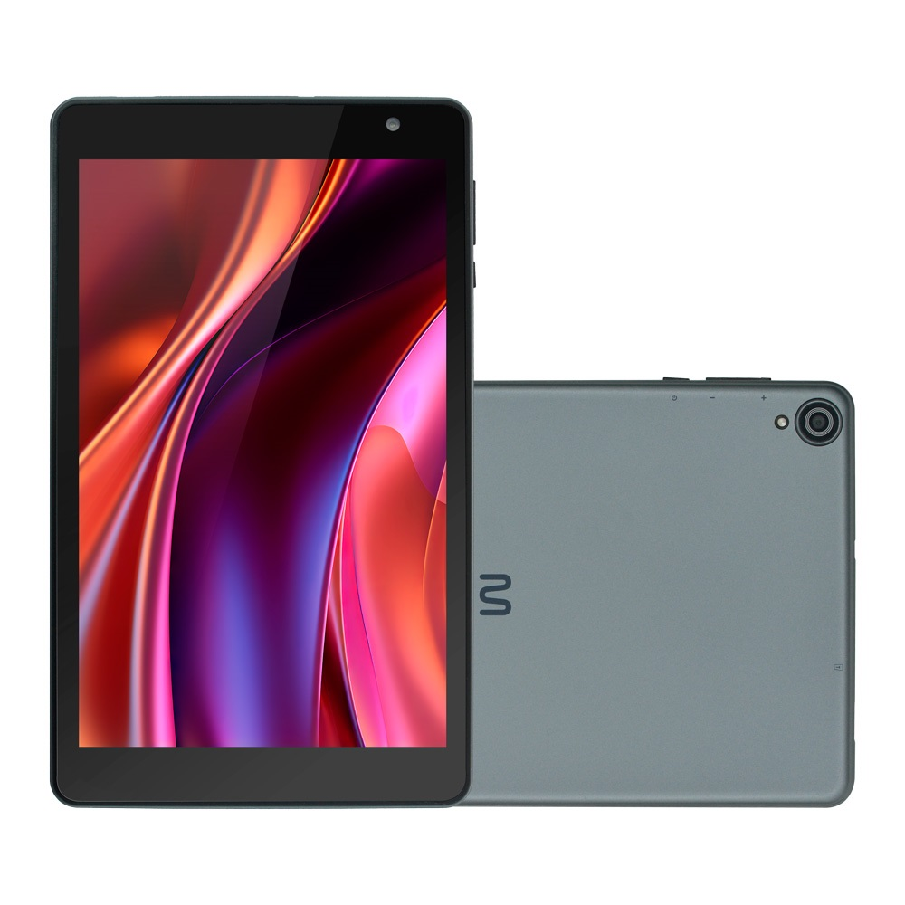Tablet Multi M8 Wi-Fi 6GB RAM + 64GB 2MP/5MP Bluetooth USB-C 8 Android 13 - Cinza