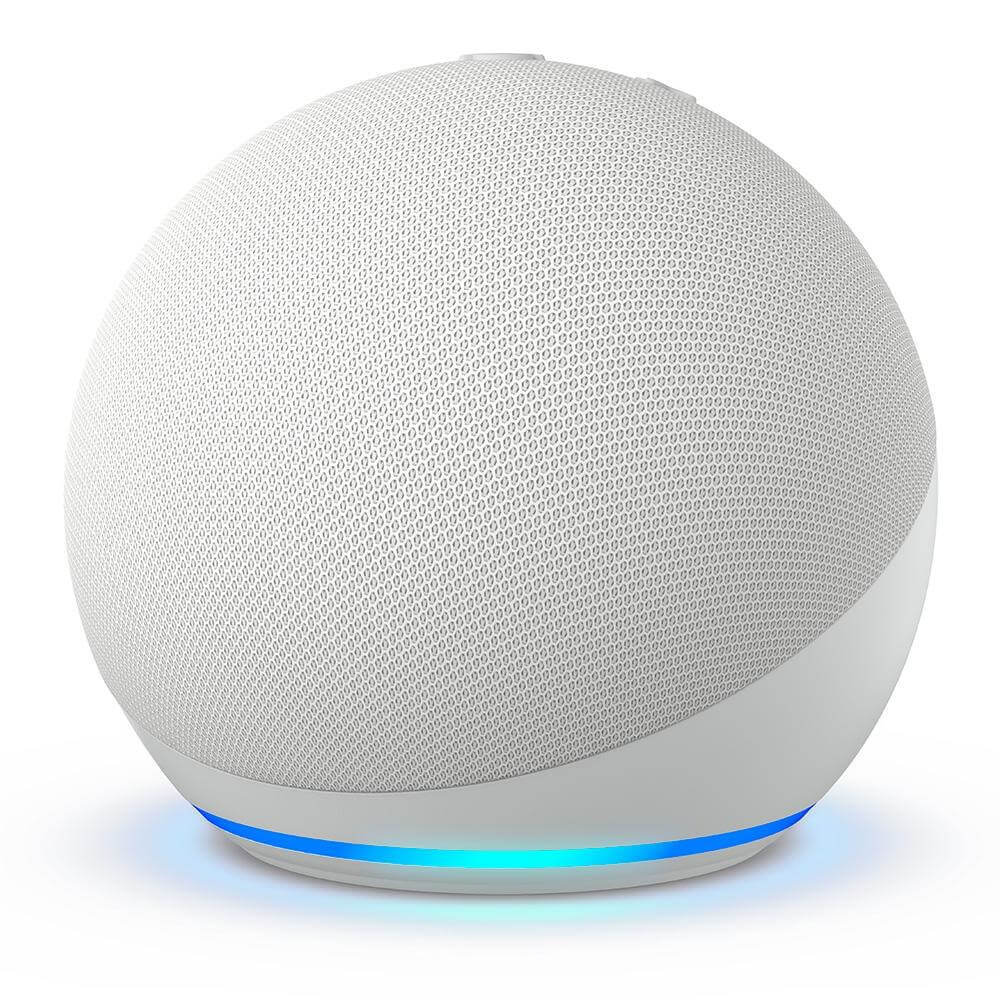 Echo Dot 5ª Geração Amazon Alexa Smart Speaker Branco - B09B8XVSDP
