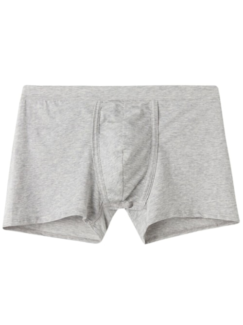 Cueca Boxer Em Algodão Supima Natural Fresh - Cinza Cueca Boxer Em Algodão Supima Natural Fresh - Cinza