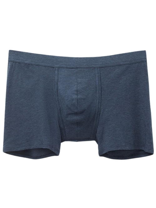 Cueca Boxer Em Algodão Supima Natural Fresh - Azul Cueca Boxer Em Algodão Supima Natural Fresh - Azul
