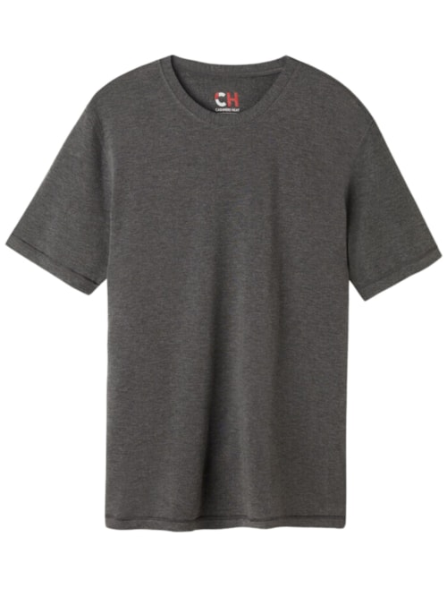 Camiseta Lisa De Modal Cashmere - Cinza Camiseta Lisa De Modal Cashmere - Cinza