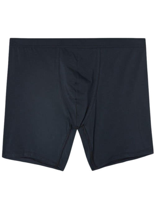 Cueca Shorts Em Algodão Supima Elástico - Azul Cueca Shorts Em Algodão Supima Elástico - Azul