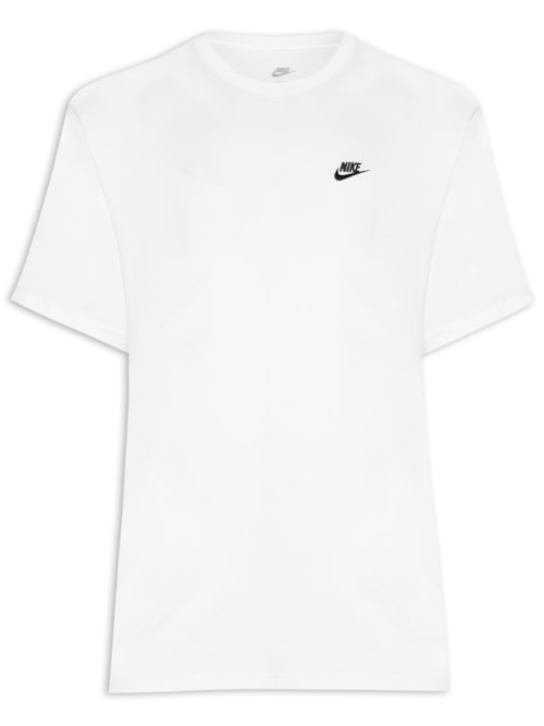 Camiseta Masculina Manga Curta Nsw Tee Club Max - Branco