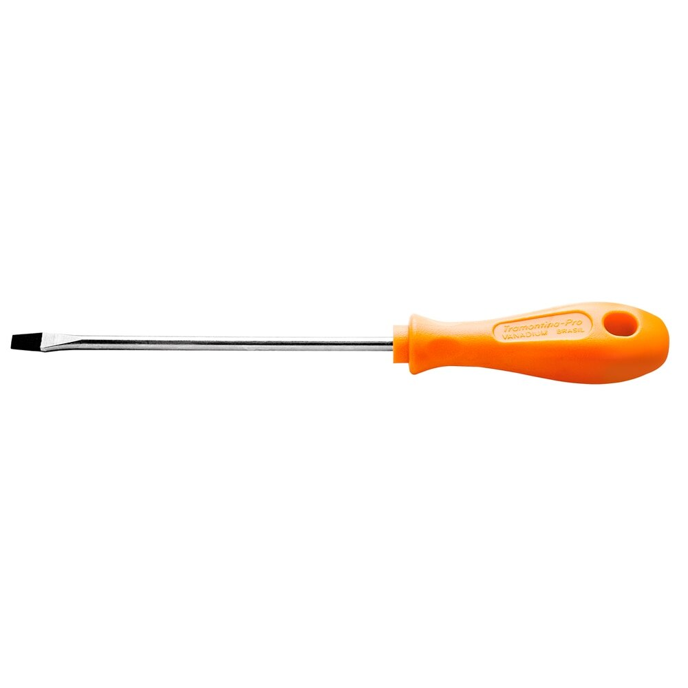 Chave de Fenda Ponta Chata Tramontina Pro, 1/4x10" - 44130/034